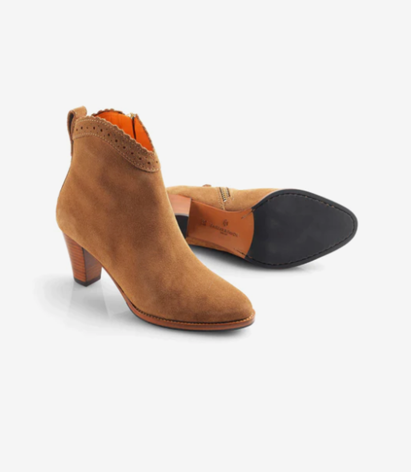 Fairfax and Favor Regina Ankle Boot - Tan-1